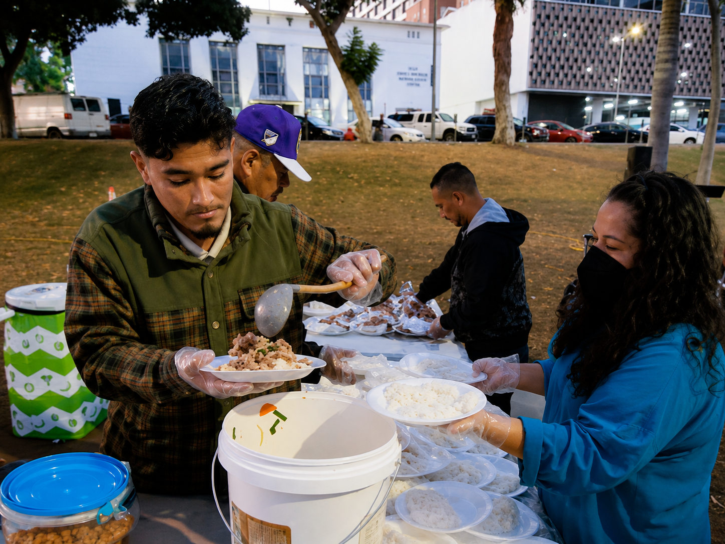 MacArthur homeless meal ministry