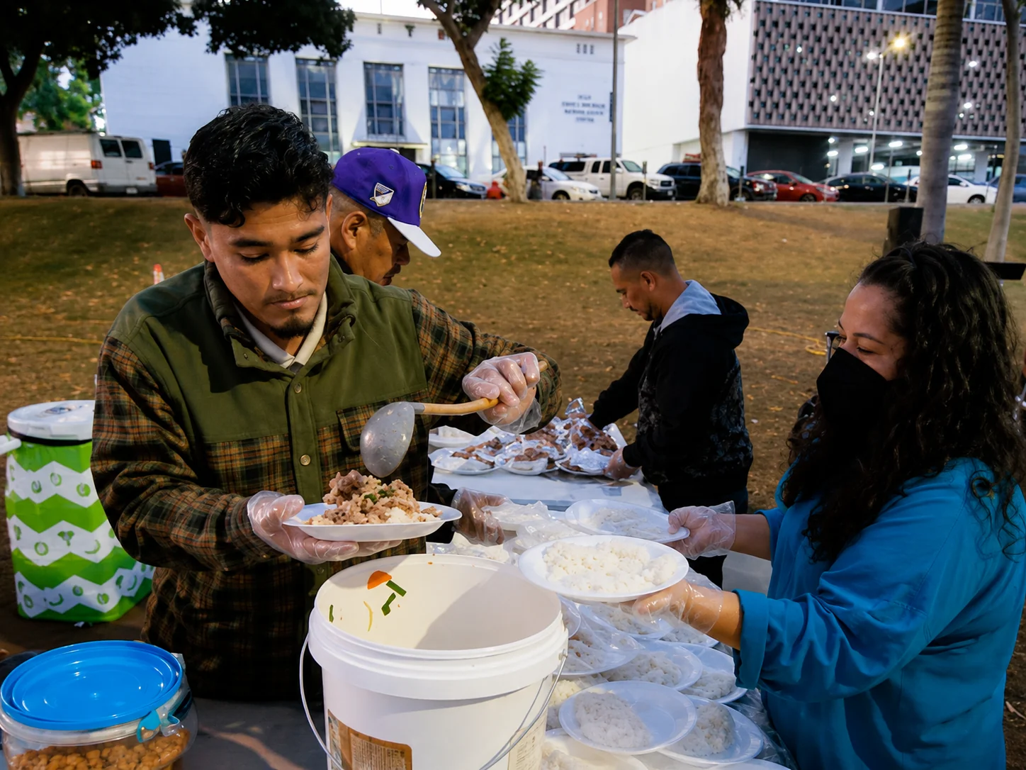 MacArthur homeless meal ministry