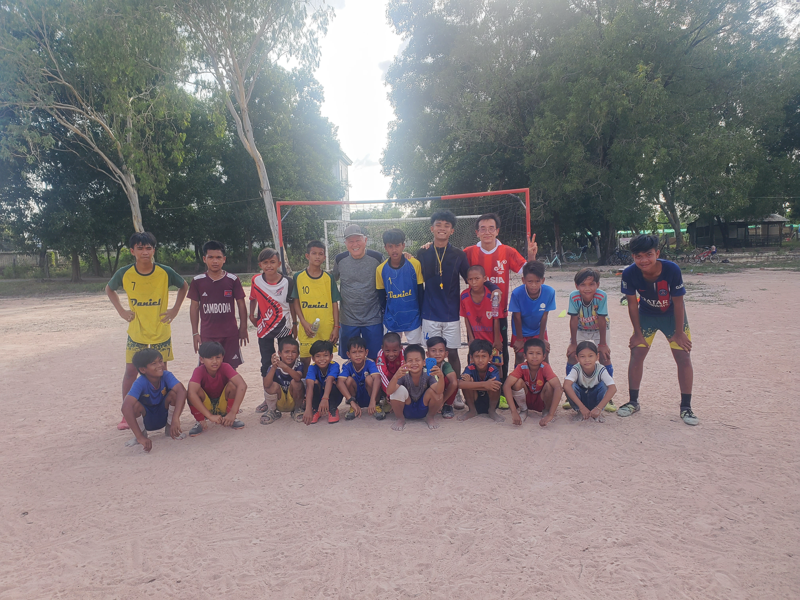 Youth soccer in Kampot, Cambodia
